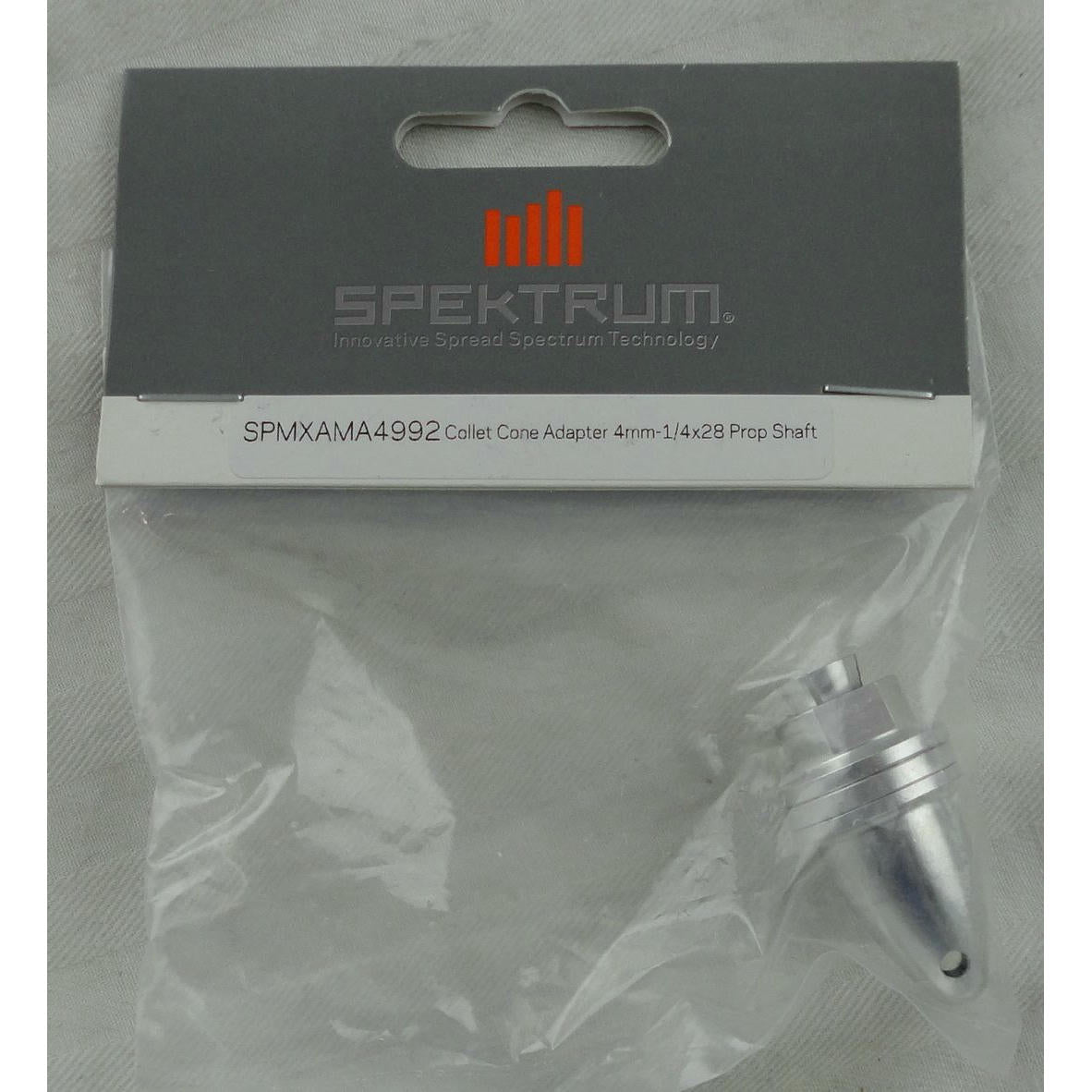 Image of Spektrum Avian 4mm-1/4x28 Prop Adapter SPMXAMA4992 Propeller Adapter