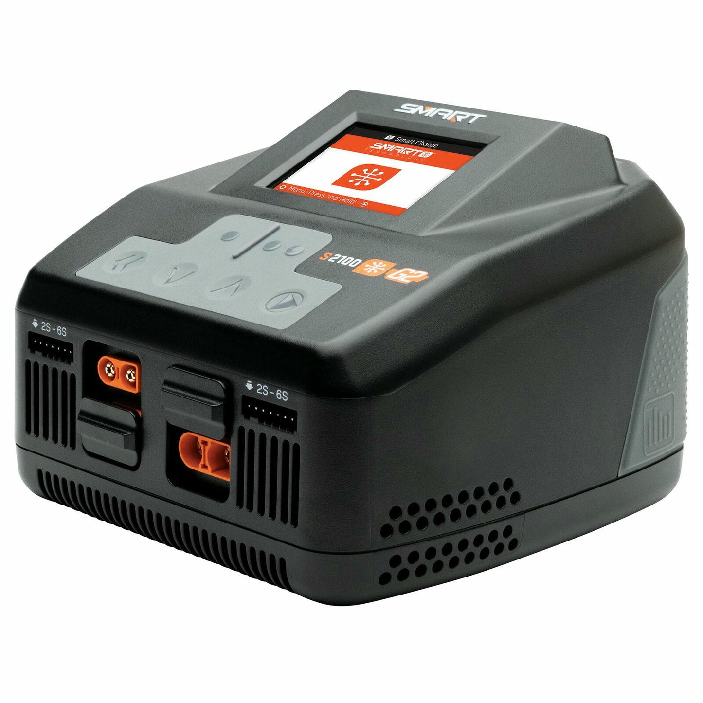 Image of Spektrum S2100 AC Dual-Port Smart Charger (2x100W) LiPo/Nimh SPMXC2000 G1/G2