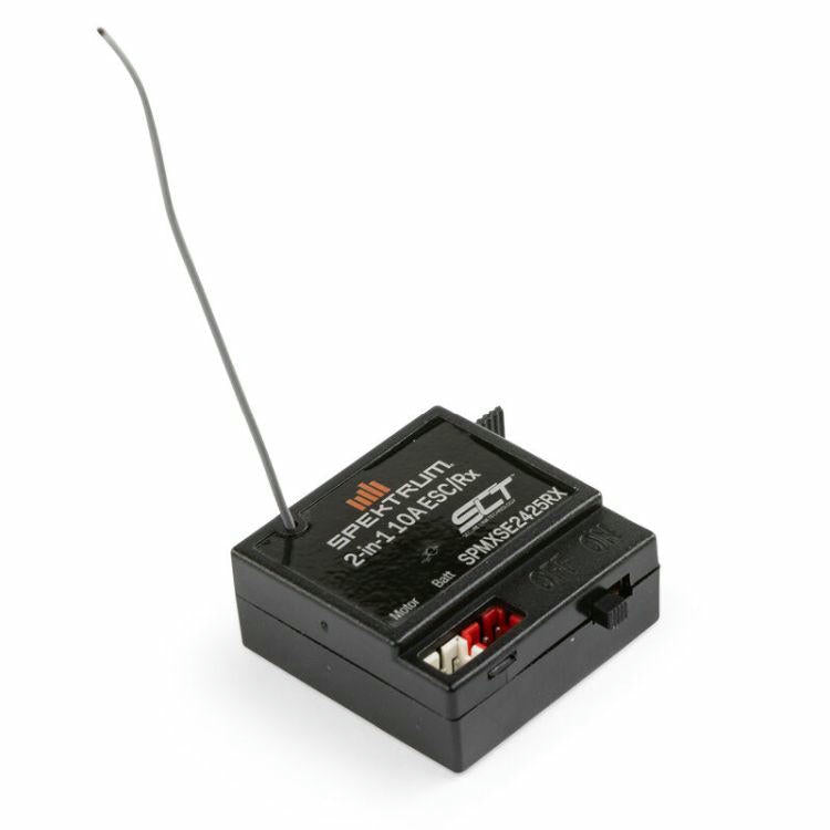 Image of Axial SCX24 1/24th Rock Crawler 10A SLT Forward/Reverse ESC/RX Unit SPMXSE2425RX