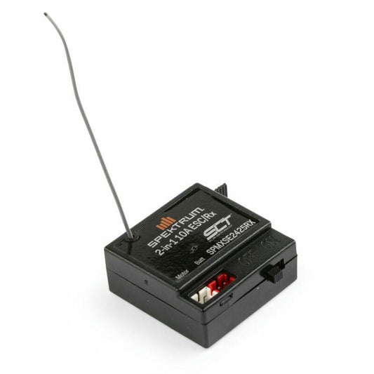 Image of Axial SCX24 1/24th Rock Crawler 10A SLT Forward/Reverse ESC/RX Unit SPMXSE2425RX