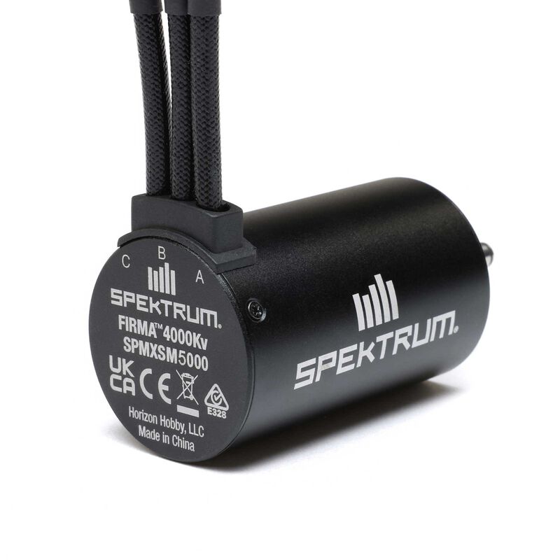 Firma 3660 4000Kv 4 Pole Sensorless Brushless Motor: 5mm