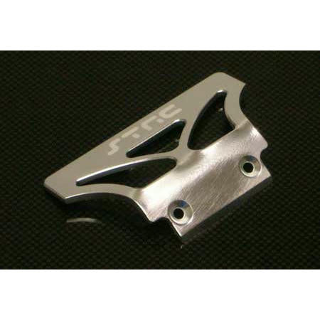 Image of Silver Alloy Front Bumper SPTST2735S fits Traxxas Electric Stampede 2WD 