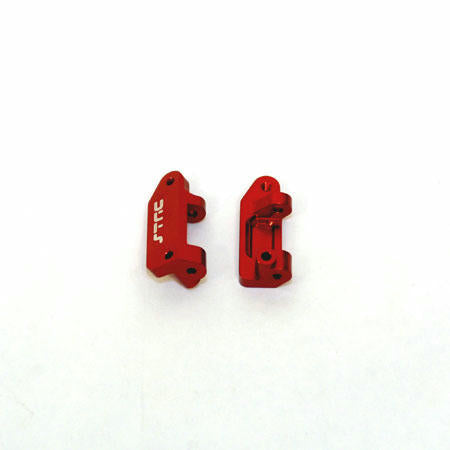 Image of Blue Alloy Caster Blocks Fits Traxxas 2WD Stampede/Rustler STRST3632R