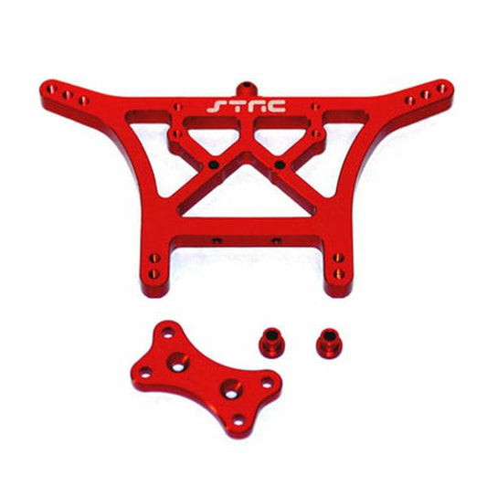Mach Alum Rear Shock Tower Slash/Stampede/Rustl    **RED**