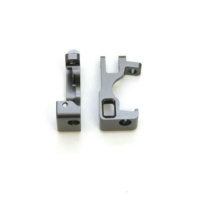Image of Traxxas Slash 4x4 Gunmetal Aluminum Front C-Hubs SPTST6832GM