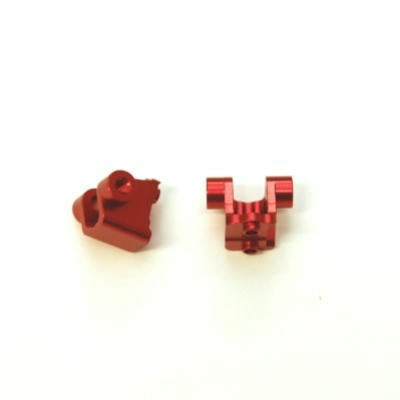 Image of Red Aluminum Rear Lower Shock Mounts Fits Traxxas TRX-4 TRX4 ST8227RR