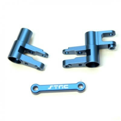 Image of Blue Alloy Steering Bellcranks fits Traxxas 4TEC 2.0 SPTST8343B by ST Racing
