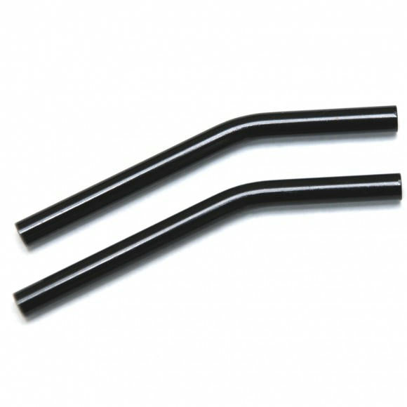 Image of Axial Wraith 25.5Deg Black Alloy Upper Bent Tube Suspension Links SPTSTA30791BK