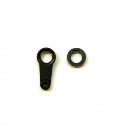 Image of HPI Racing Venture Rock Crawler Black Alloy Servo Saver Arm SPTSTH117051BK