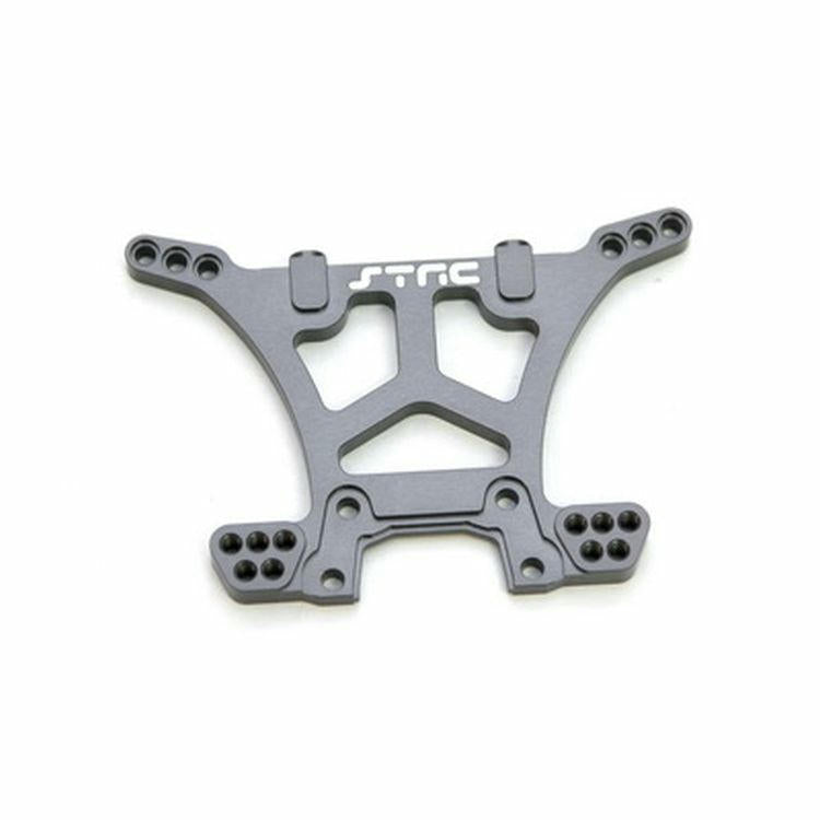 Image of HD Gunmetal Alloy Rear Shock Tower STRST6830GM fits Traxxas Slash 4x4 