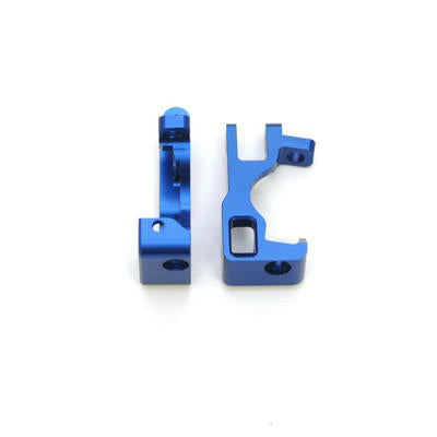 Image of Blue Alloy Front C-Hubs fits Traxxas Slash 4x4 STRST6832B