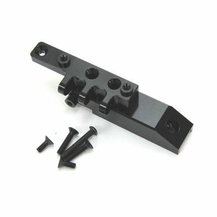Image of ST Racing Concepts HD Black Alloy Aluminum Front Link/Servo Mount fits Wraith