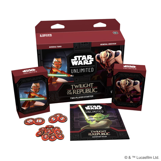 Star Wars: Unlimited Twilight of the Republic: Two-Player Starter