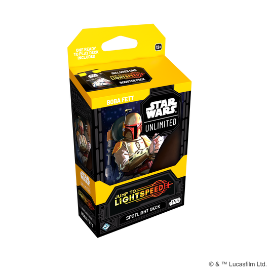 Star Wars: Unlimited - Jump to Lightspeed Spotlight Deck Boba Fett
