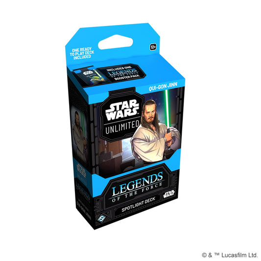 Star Wars: Unlimited - Legends of the Force: Spotlight Deck Qui-Gon-Jinn