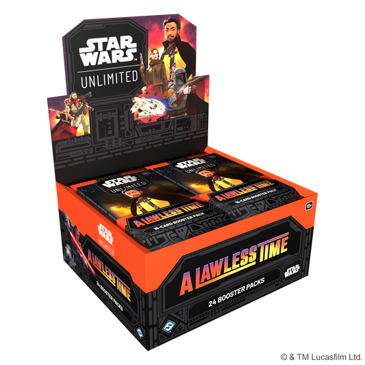 Star Wars: Unlimited - A Lawless Time: Booster Display