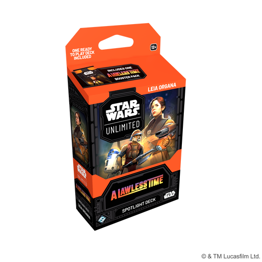 Star Wars: Unlimited - A Lawless Time: Leia Organa Spotlight Deck