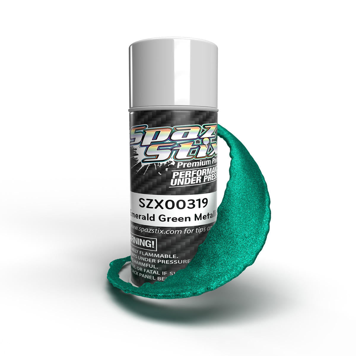Image of Emerald Green Metallic Aerosol Paint, 3.5oz Can