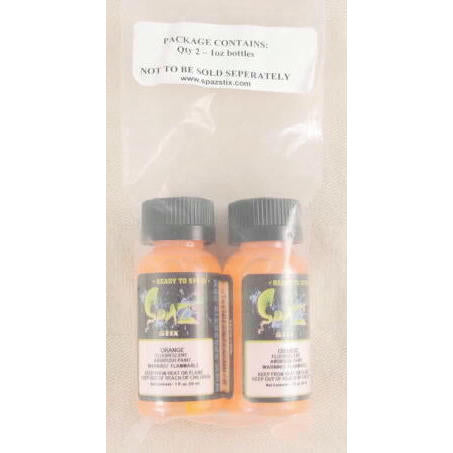 Image of Spaz-Stix Orange Fluorescent Lexan Paint Spaz-Stix SZX02200