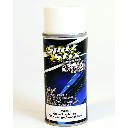 Image of Color Change Lexan Spray Paint Green/Purple/Teal Spaz-Stix 05709