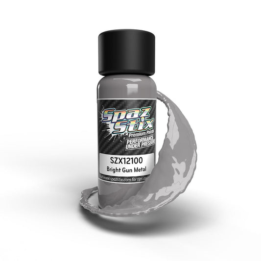 Image of Bright Gunmetal Airbrush Ready Paint, 2oz Bottle