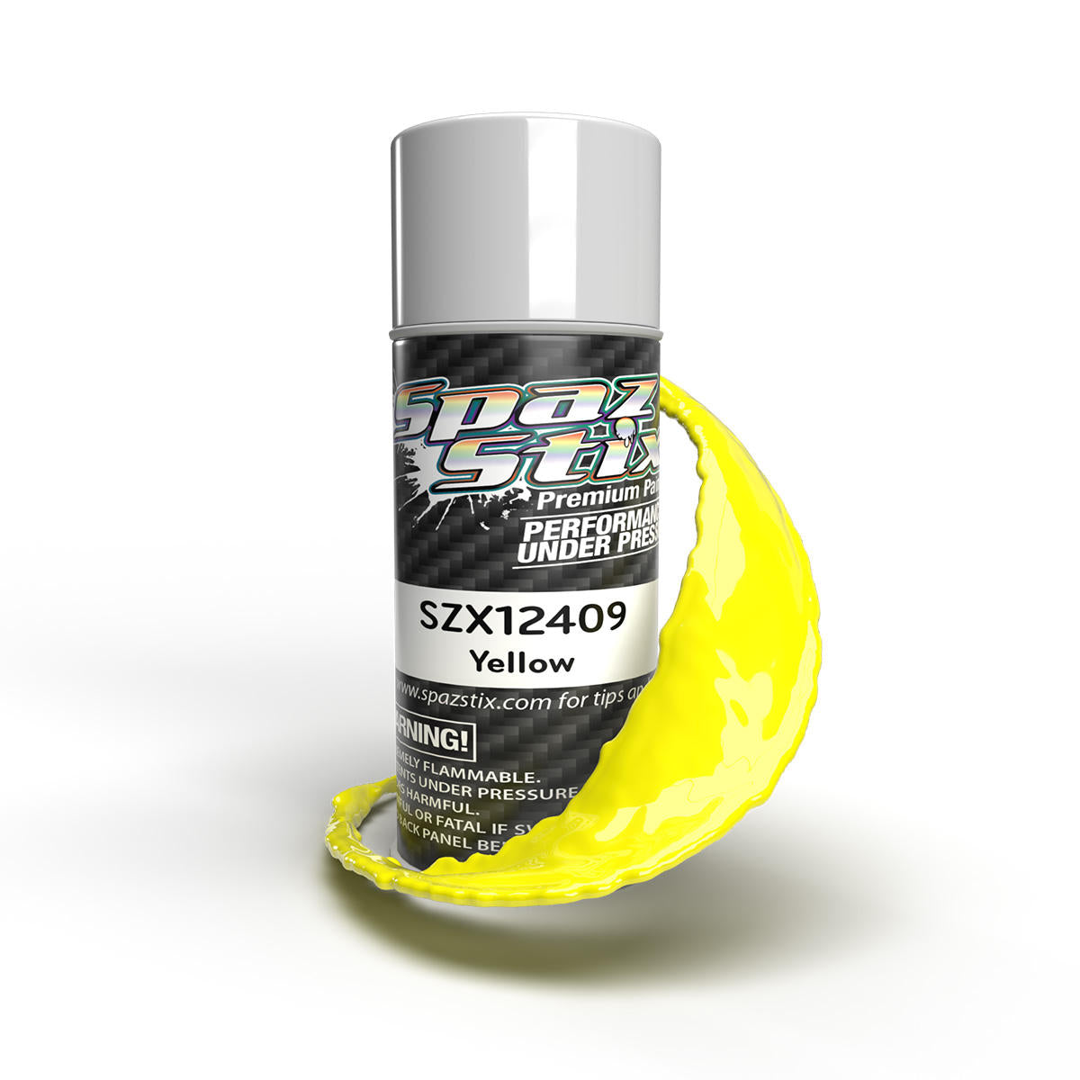Image of Solid Yellow Aerosol Paint, 3.5oz Can
