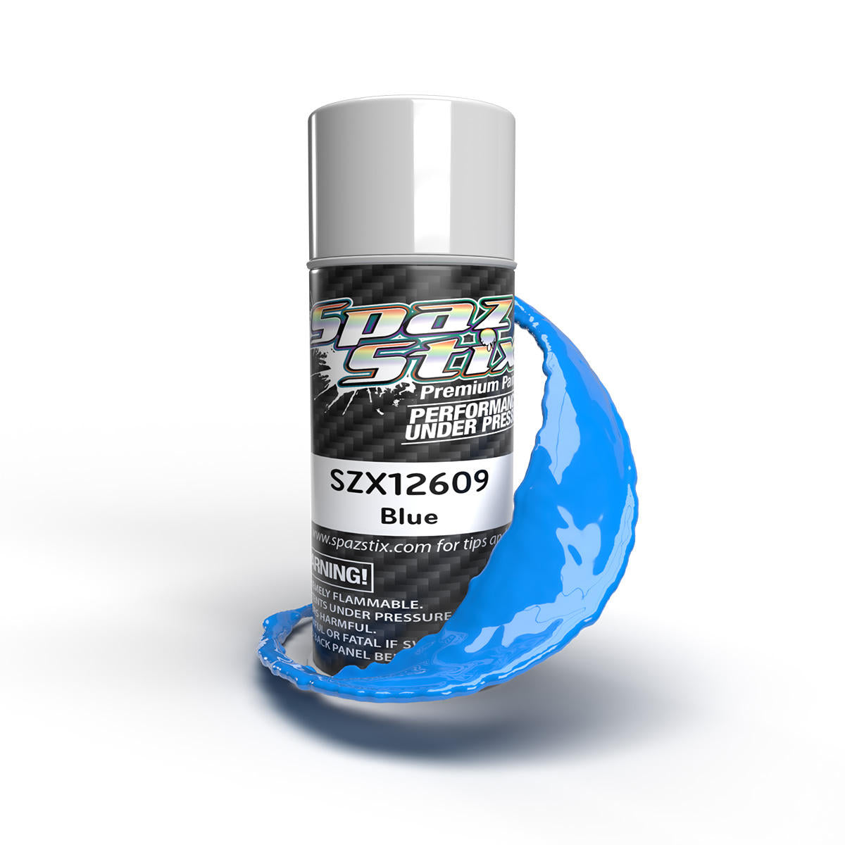 Image of Solid Blue Aerosol Paint, 3.5oz Can