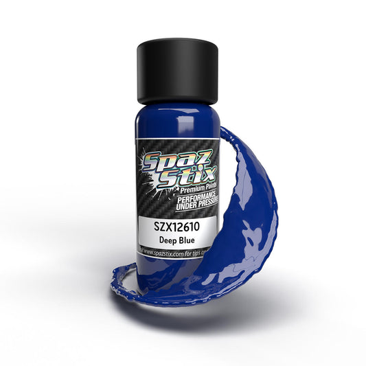Image of Deep Blue Airbrush Ready Paint, 2oz Bottle