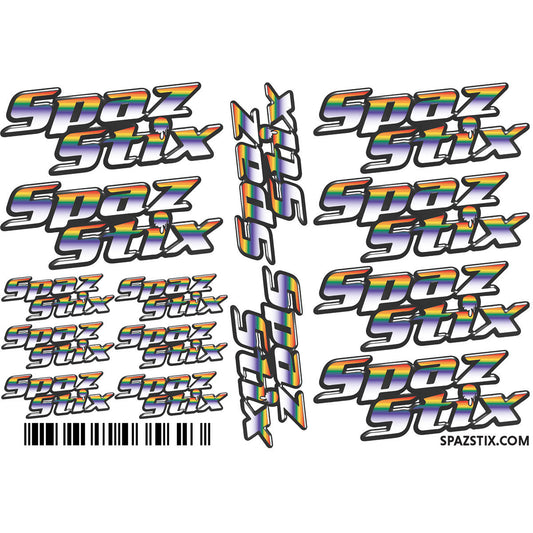 Image of SpazStix Sticker Set, 6 x 4