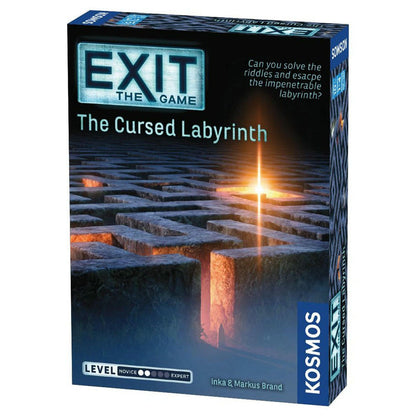 Image of Exit The Game: The Cursed Labyrinth Escape Room Game TAK692860 2/5 Difficult