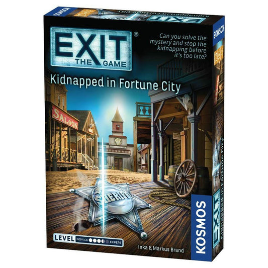 Image of Exit The Game: Kidnapped in Fortune City Escape Room Game 3.5/5 Difficult