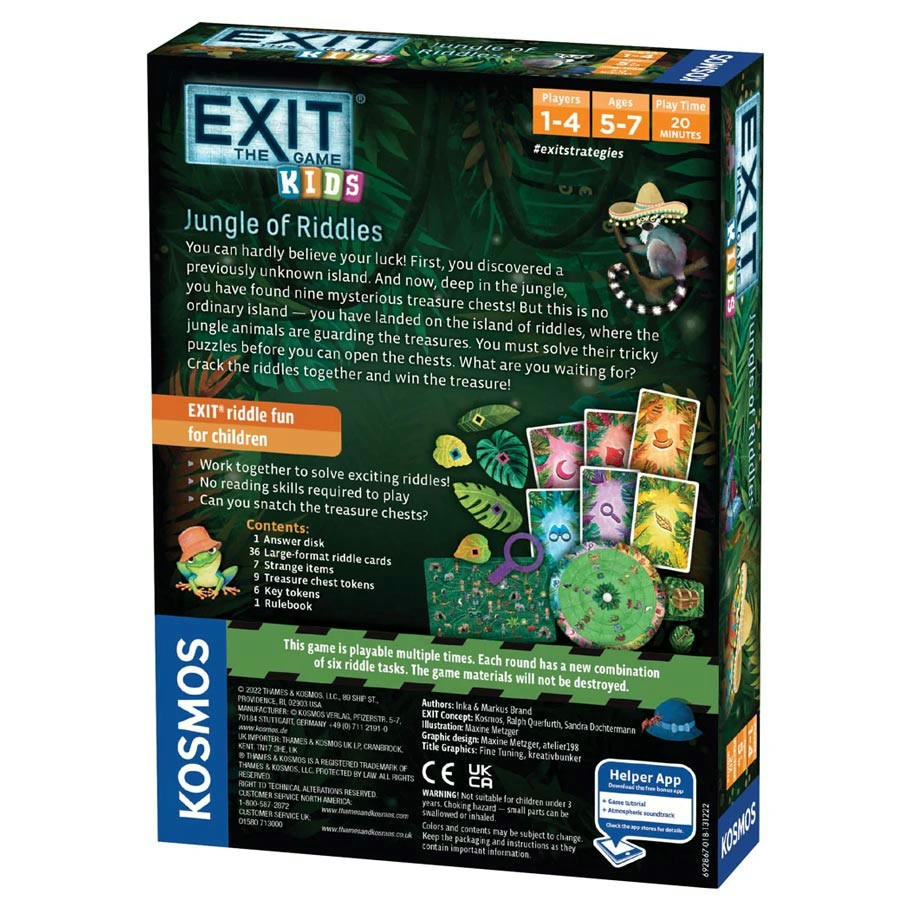 Image of Exit The Game KIDS: Jungle of Riddles Escape Room Game TAK692867