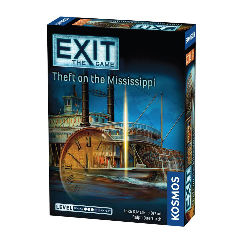 Exit The Game: Theft on the Mississippi Escape Room Game TAK692873 3/5 Difficult