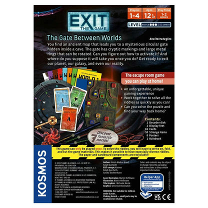 Image of Exit The Game: The Gate Between Worlds Escape Room Game TAK692879 3/5 Difficult