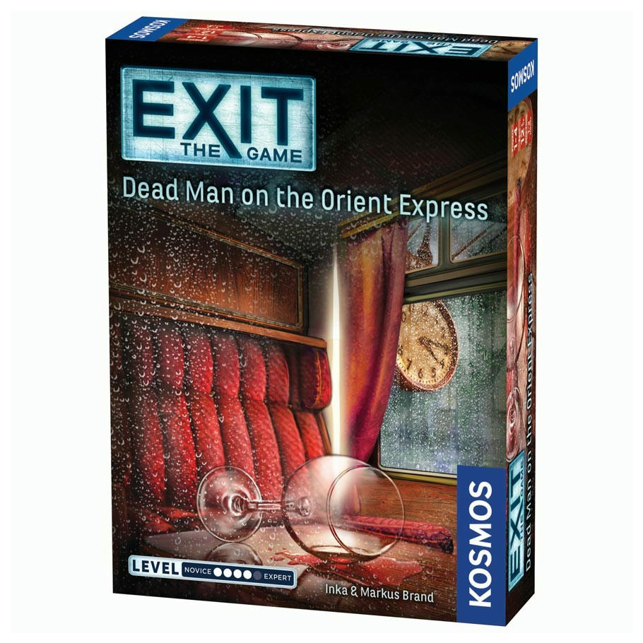 Image of Exit The Game The Dead Man on the Orient Express Escape Room Game TAK694029 Lvl4