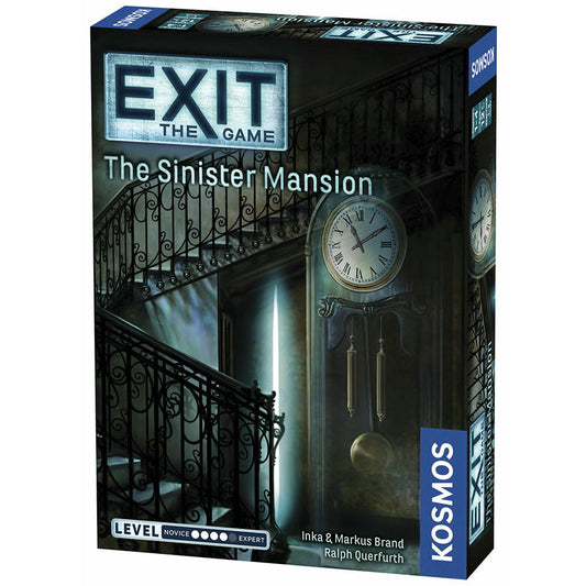 Image of Exit The Game: The Sinister Mansion Escape Room Game by Kosmos TAK694036