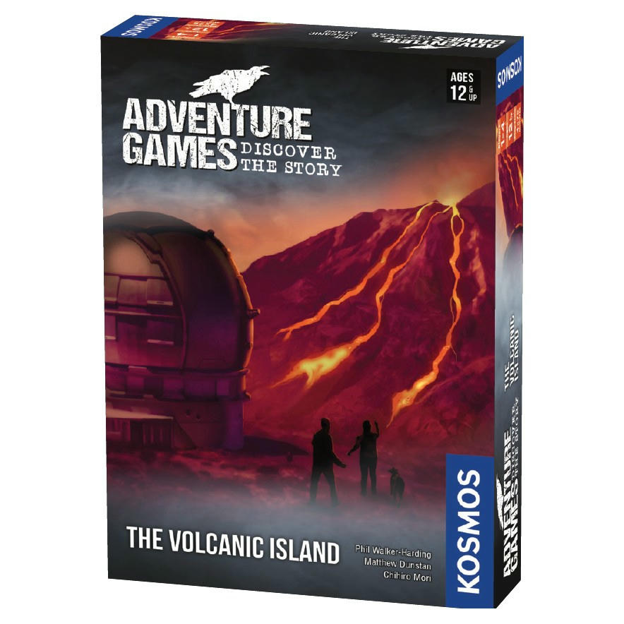 Image of Adventure Games: The Volcanic Island by Thames & Kosmos THK695133