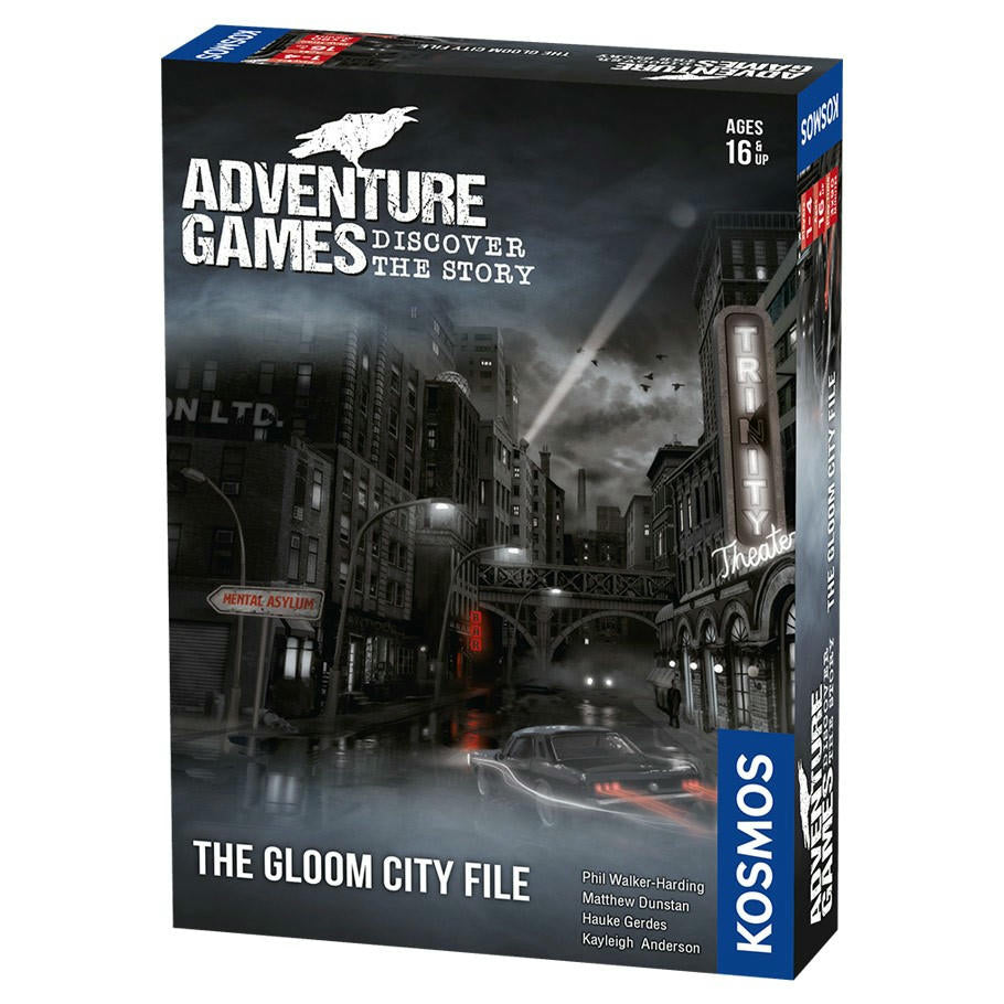Adventure Games: The Gloom City File – A Kosmos Game from Thames &