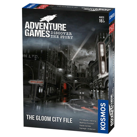 Adventure Games: The Gloom City File – A Kosmos Game from Thames &
