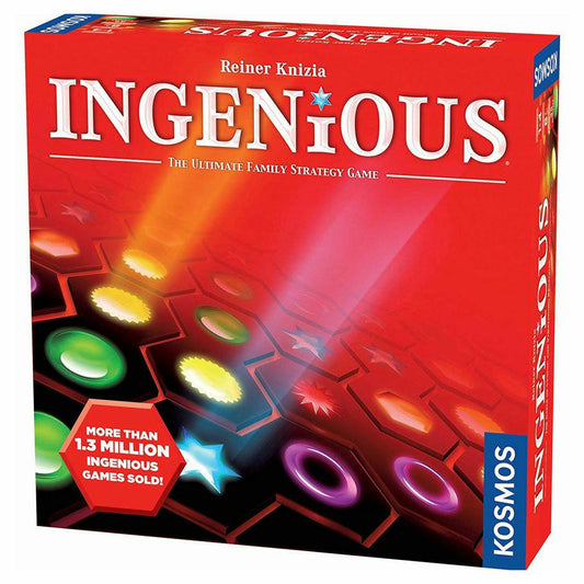 Image of Ingenious Family Strategy Game by Reiner Knizia Kosmos TAK696116