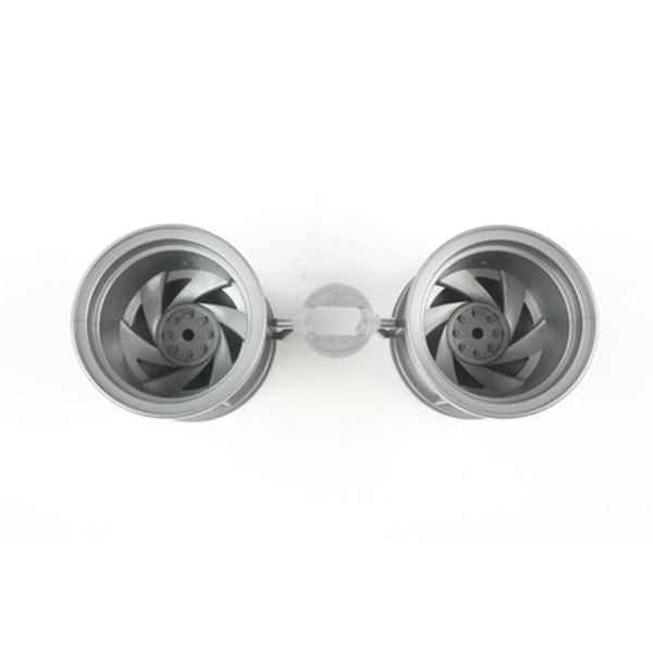 Image of Tamiya Wild Dagger Matte Graphite Wheels (2) TAM0445720