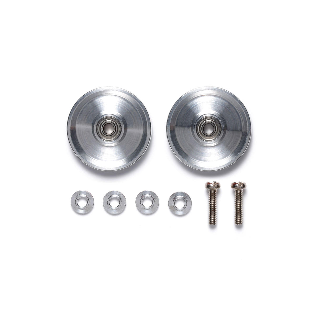 Image of JR HG Aluminum Ball Race Rollers, 17mm Ringless