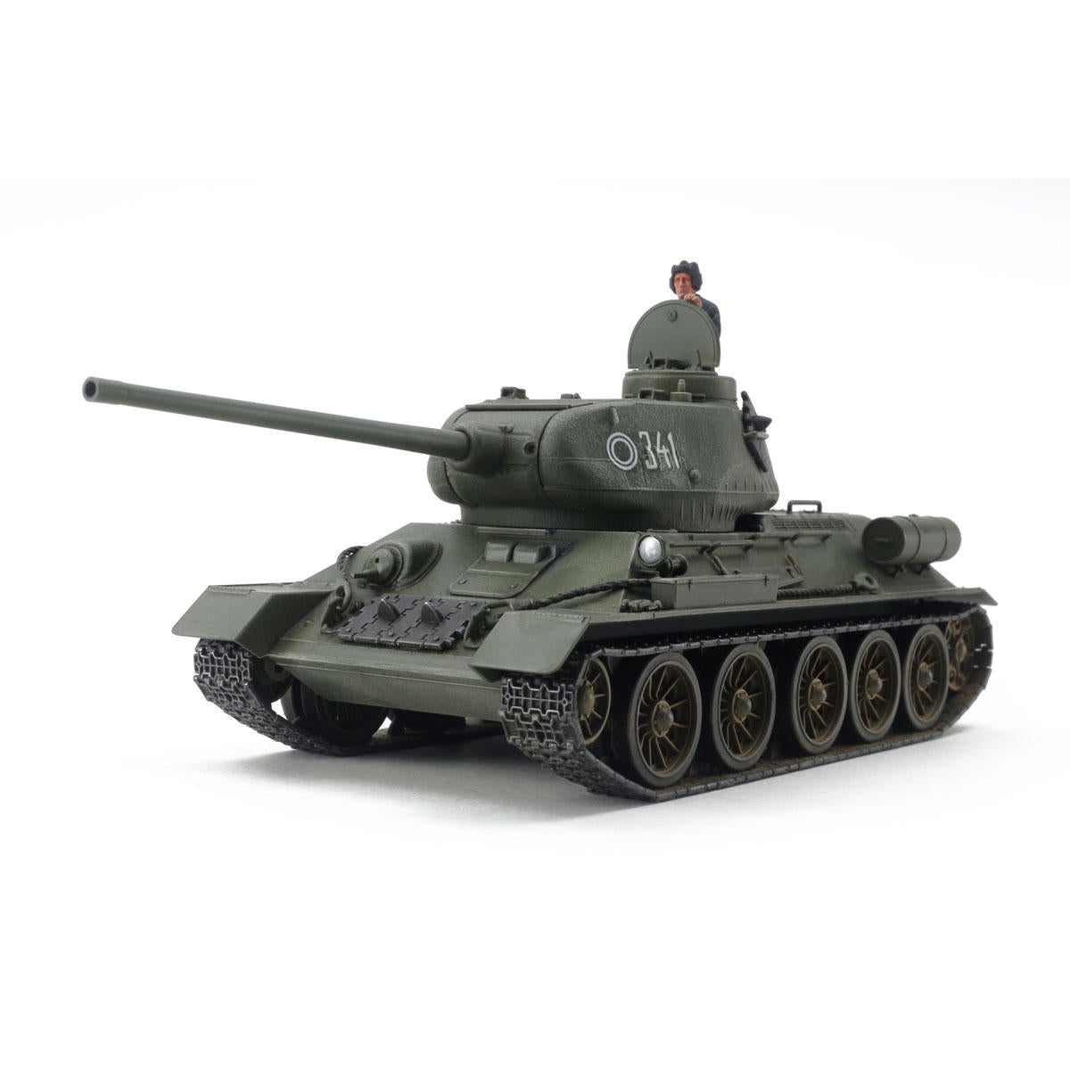 Image of 1/48 Russian Med Tank T34/85 Plastic Model Kit