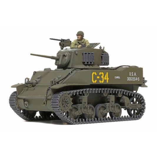 Image of 1/48 US LightTank M5A1 Stuart, Plastic Model