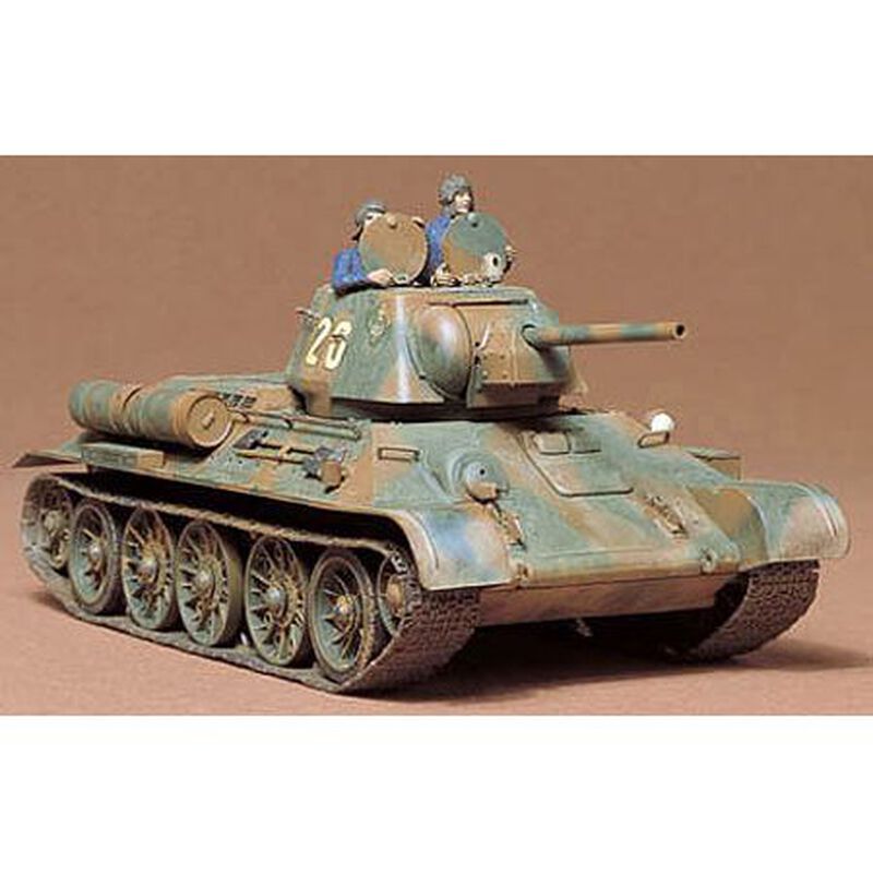 1/35 Russian T34/76 1943 Tank Plastic Model Kit
