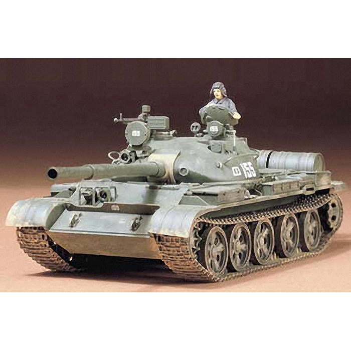 Image of 1/35 Russian T-62 Tank Plastic Model Kit, for CA208