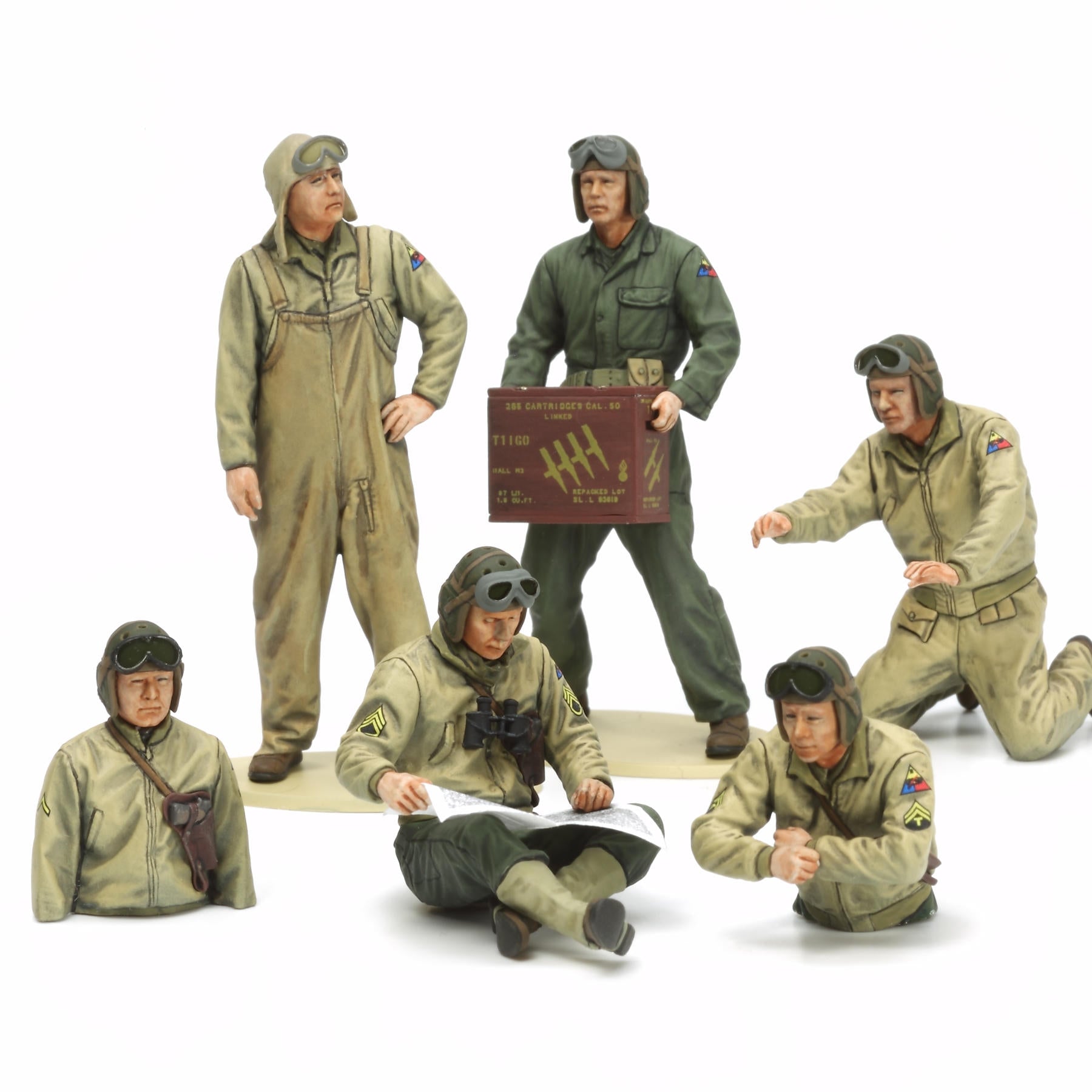 Image of 1/35 US Tank Crew Set European Theater