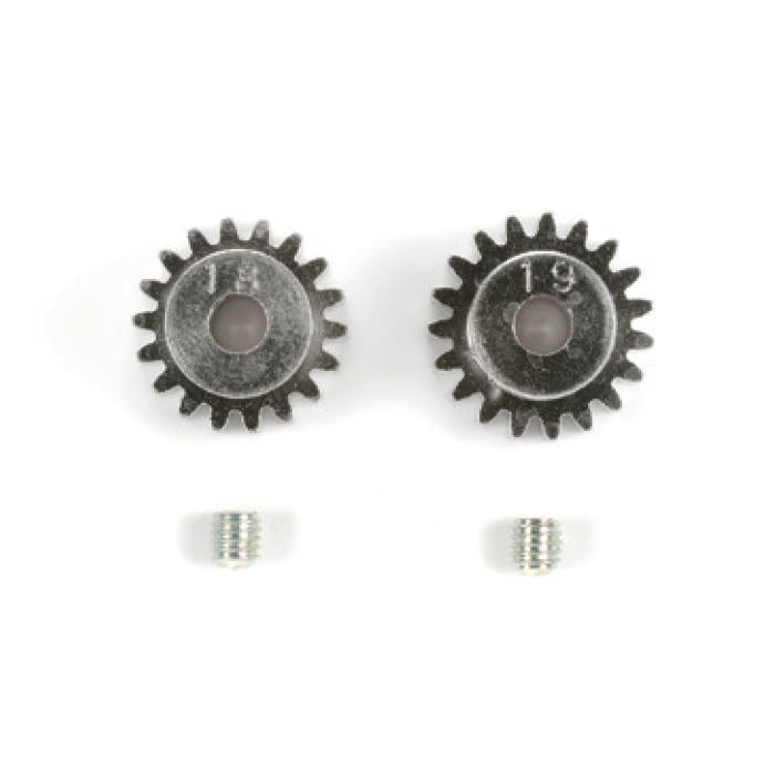 Image of Tamiya 18T/19T Metric Pinion Gear Set TAM50355