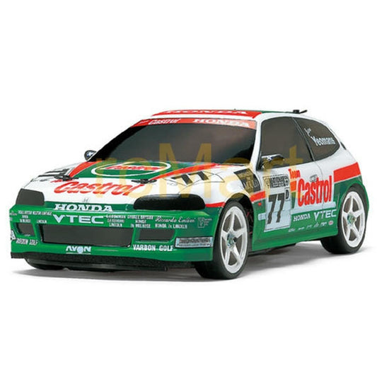 Image of Tamiya 1/10th Scale Castrol Honda Civic VTi Body Parts Set TAM51421