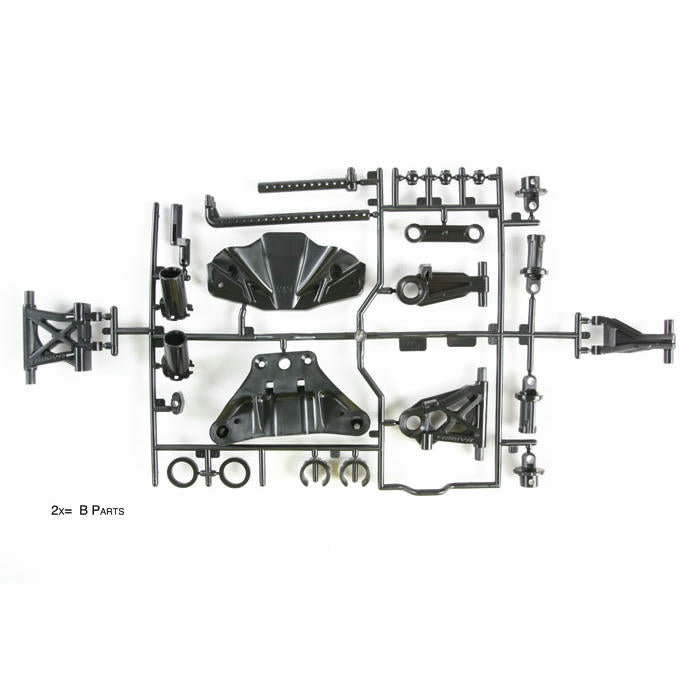 Image of Tamiya TT-02 TT02 Chassis Car B Parts Set (Suspension Arms) TAM51528